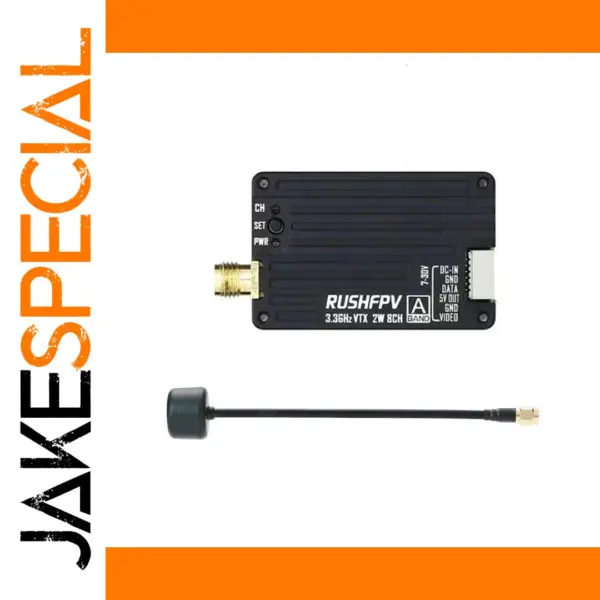 RUSHFPV 3.3G 2W VTX Transmitter for FPV Drones