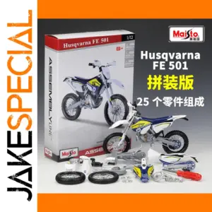 Maisto 1:12 Husqvarna FE501 Alloy Motorcycle Model
