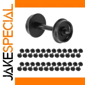 36-Inch Plastic Wheels for HO Scale Trains