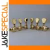 Gold Guitar Tuners Set 1:21 for Electric Guitars