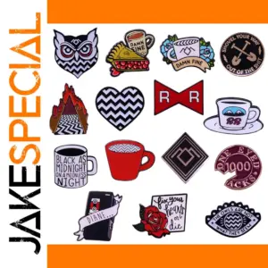 Twin Peaks Dale Cooper Enamel Pin Badge