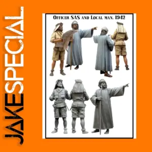 1/35 Scale Resin Military Figure Kit Unassembled and Unpainted