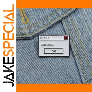 Click Success Enamel Pin Brooches for Bags and Clothes