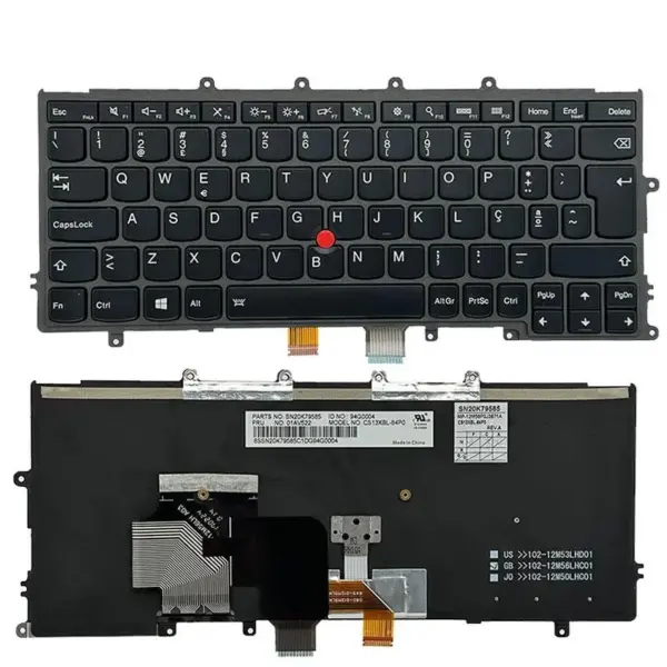 Lenovo ThinkPad Backlit Keyboard for X240 to X270 - Image 6