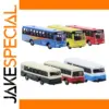 Evemodel 6pcs N Scale Diecast Bus Set BS150