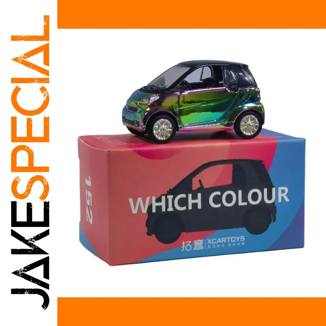 1:64 Alloy Smart Fortwo Diecast Model Car 1 1:64 Alloy Smart Fortwo Diecast Model Car