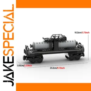 MOC Tank Car Model Train Freight Car