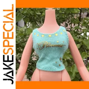 Light Blue Top for 1/6 Scale Dolls