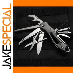Outdoor Multi-Tool Swiss Knife in Dark Grey