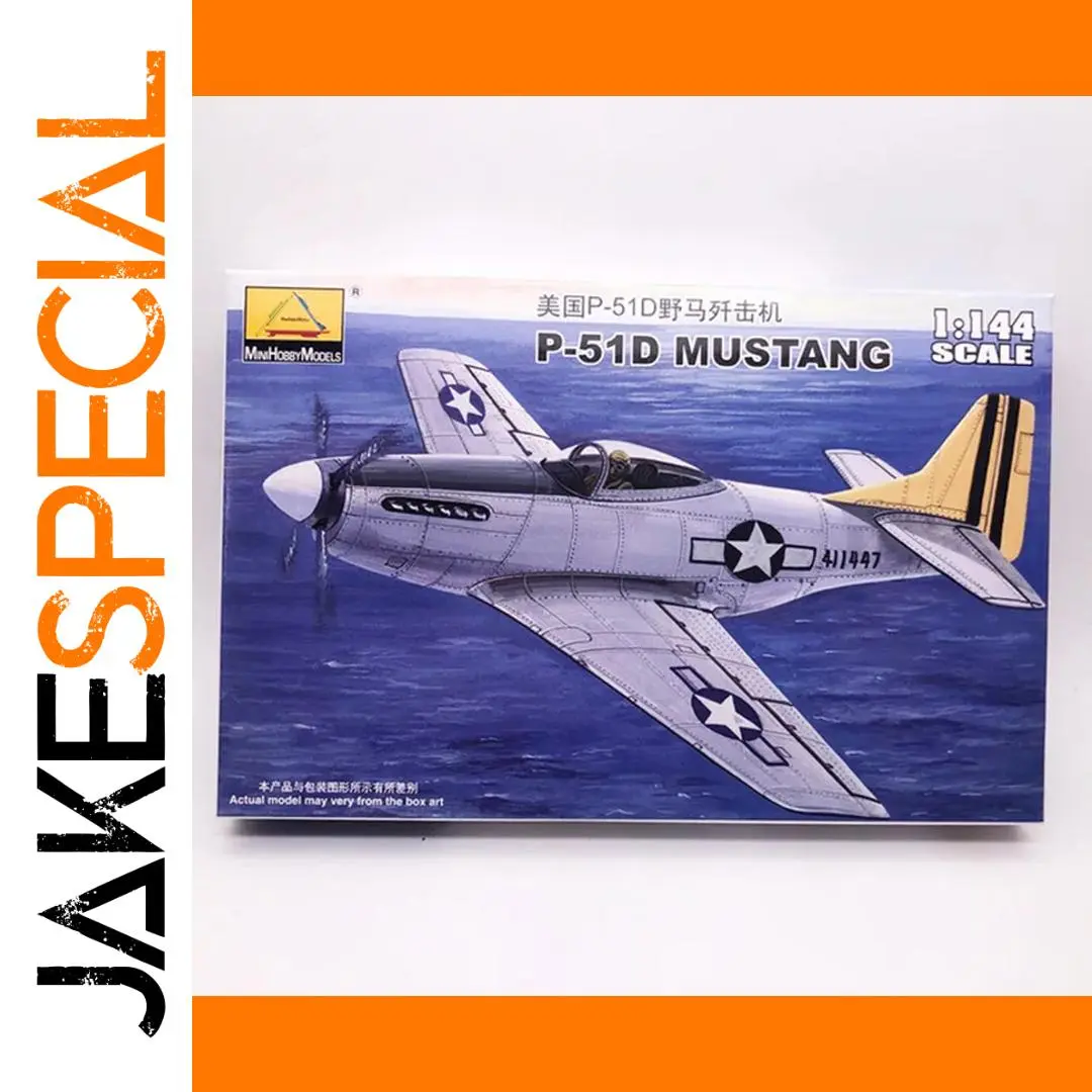 P-51D Mustang 1:144 Model Kit by MiniHobby 1 P-51D Mustang 1:144 Model Kit by MiniHobby