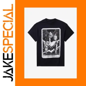 Terrifier Art The Clown Tarot Cotton T-Shirt