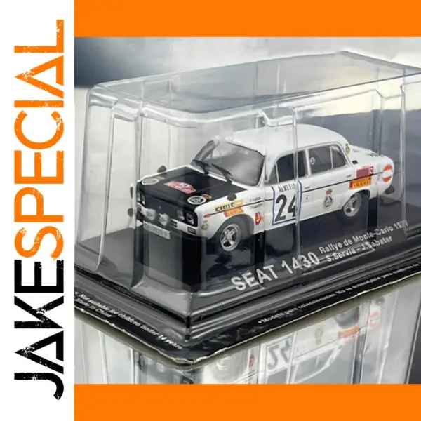 1/43 Scale Seat 1430 Servia RALLY Model