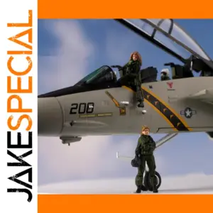 1:72 Scale American Female Fighter Action Figures Set