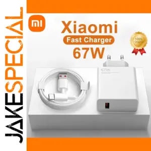67W USB Super Fast Charger Power Adapter with Type-C Cable