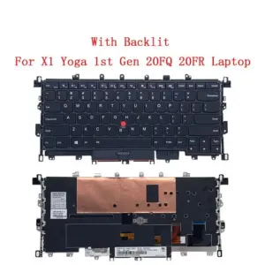 RU Backlit Keyboard for Lenovo X1 Yoga Gen 1 14 6ad5c5a1 no logo