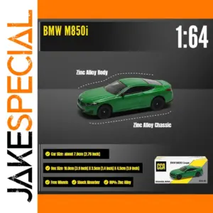 BMW M850i Diecast Model 1:64 Green