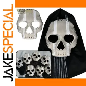 Tactical Skull Mask with Hood by AQ Tactical