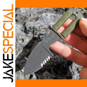 EDC Camping Pocket Knife with Paracord Handle