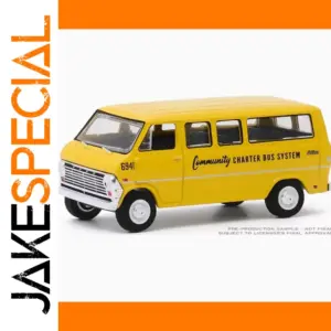 1968 Ford Club Wagon 1/64 Scale Alloy Model