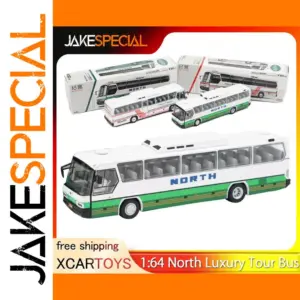 XCARTOYS 1:64 North Luxury Tour Bus Diecast Model