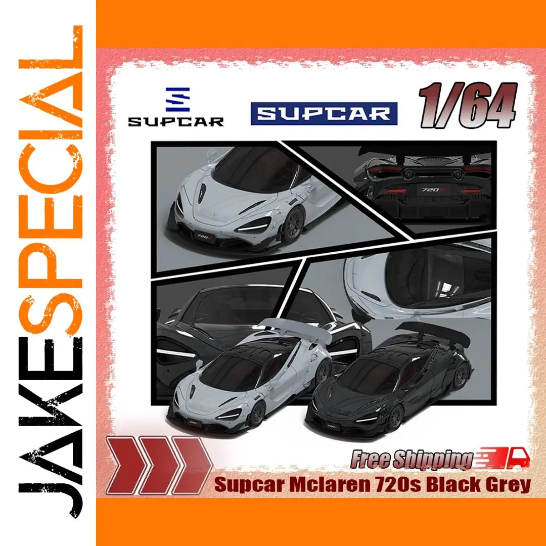 Supcar 1:64 Mclaren 720s Alloy Diecast Model 1 Supcar 1:64 Mclaren 720s Alloy Diecast Model