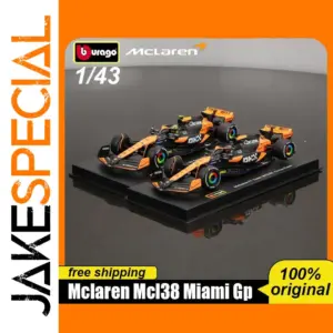 2024 McLaren Mcl38 F1 Diecast Model by Bburago