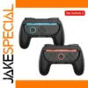 Black Comfort Grips for Switch JoyCon Controllers