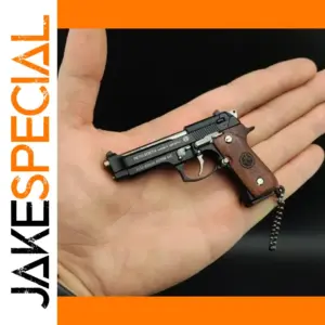 Beretta 92F Mini Replica Keychain Collectible