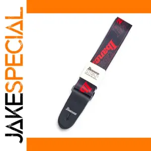Ibanez Graphic Design Guitar Strap Red