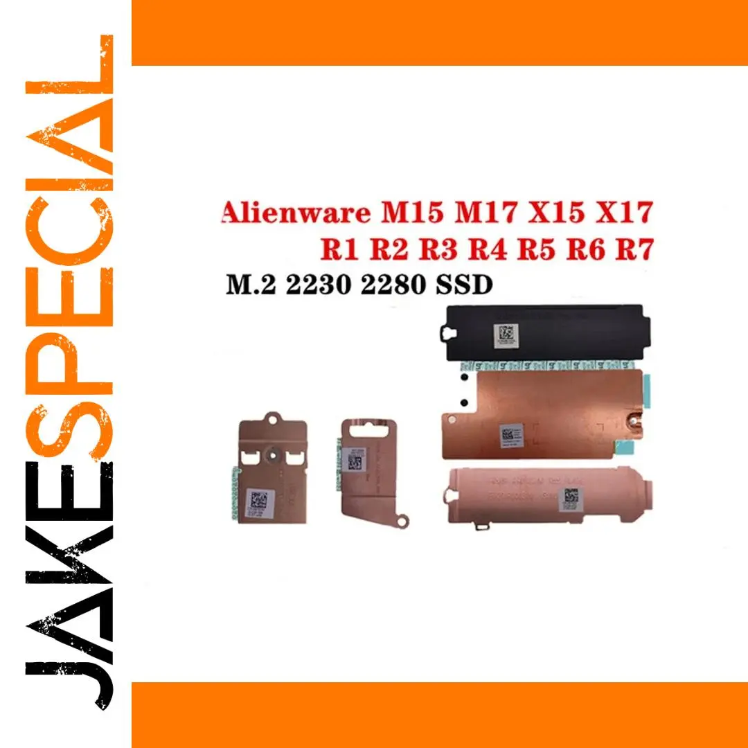 Dell Alienware SSD Bracket Heatsink Plate 1 Dell Alienware SSD Bracket Heatsink Plate