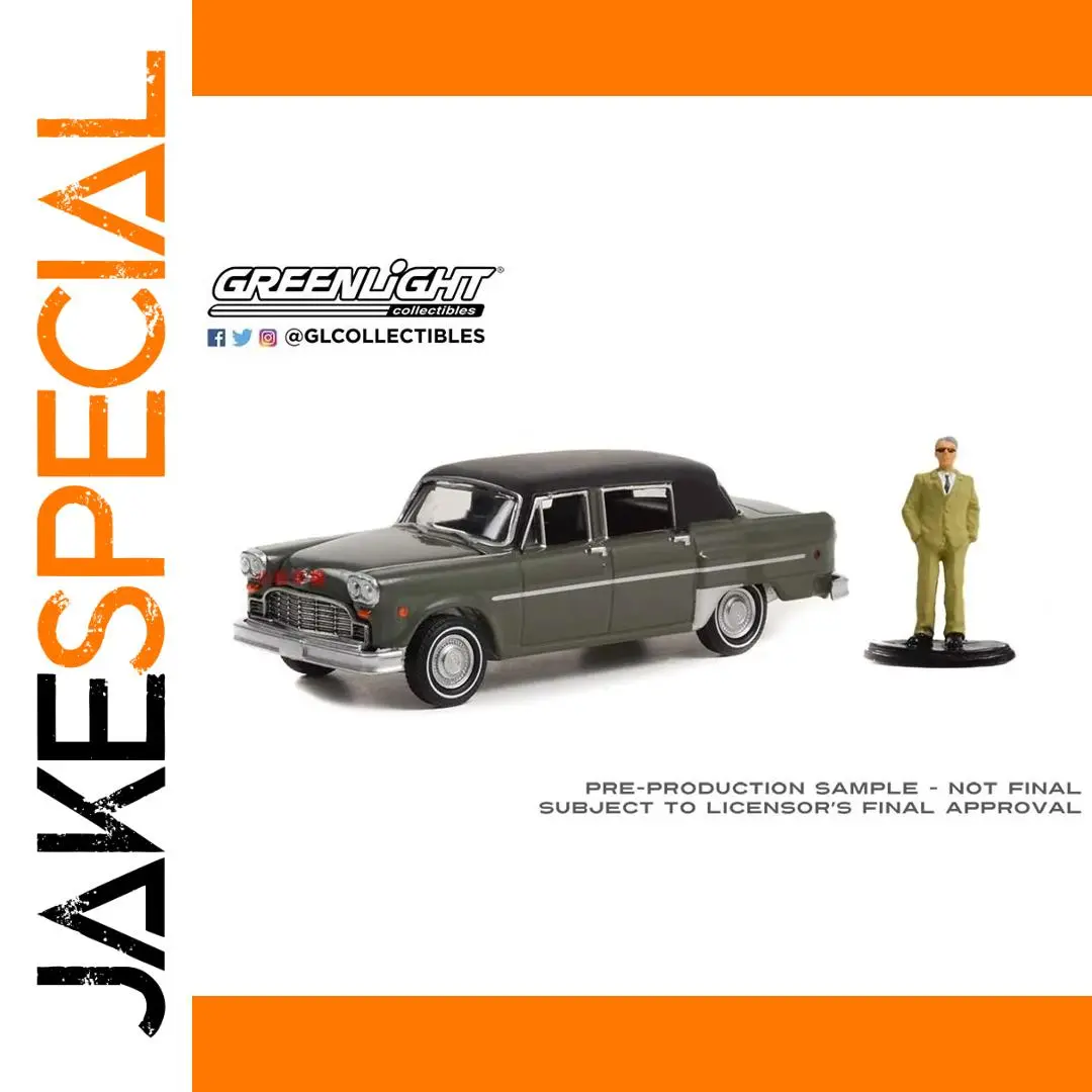 Die-Cast Vintage Car Model with Figurine 1 Die-Cast Vintage Car Model with Figurine