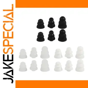 Triple Flange Ear Tips for Most In-Ear Headphones