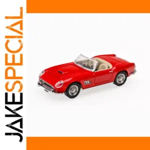 TIME MICRO 1:64 Vintage Red Convertible Model