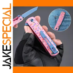 Vibrant Folding Fruit Knife with Stainless Steel Blade