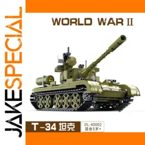 T-34 World War II Tank Model Collectible