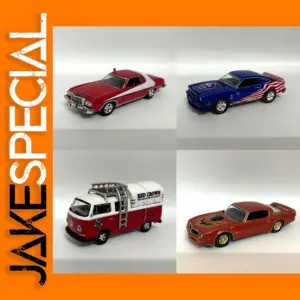 Greenlight 1:64 Police and Muscle Car Diecast Model Set