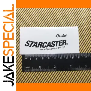 3Pcs Guitar Headstock Decal Stickers Set