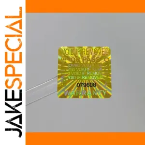 1000pcs Holographic Tamper Proof Stickers