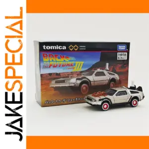 Tomica DeLorean Model Car Back to the Future III