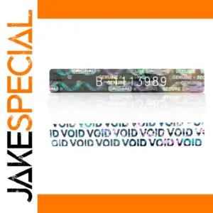 Holographic Tamper Proof Security Stickers 300 Pack