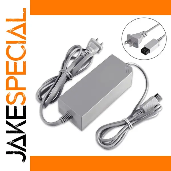 EU Plug Replacement Power Cord for Wii
