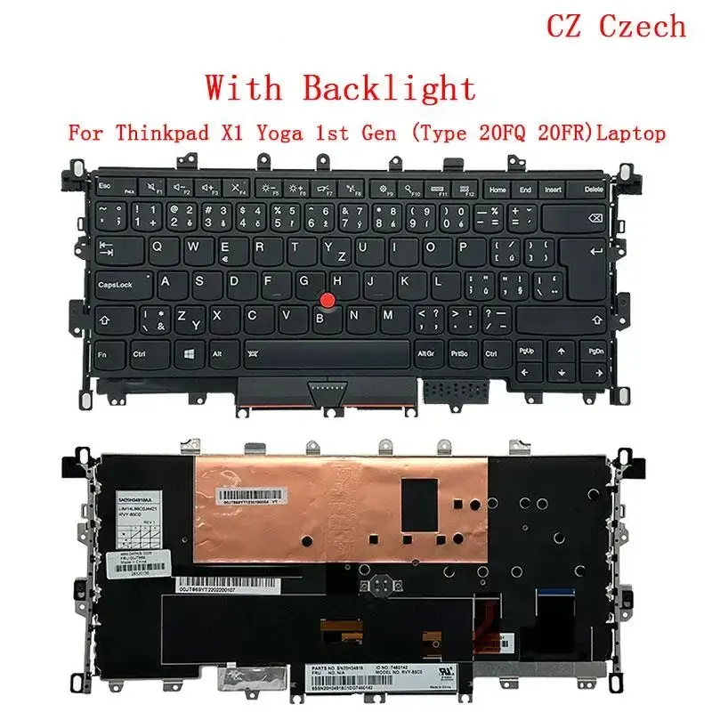 Backlit Keyboard for Lenovo X1 Yoga 1st Gen 15 Backlit Keyboard for Lenovo X1 Yoga 1st Gen - Image 15