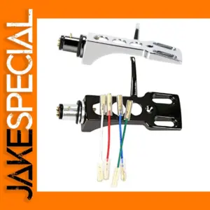 Universal LP Turntable Headshell with Leadwires