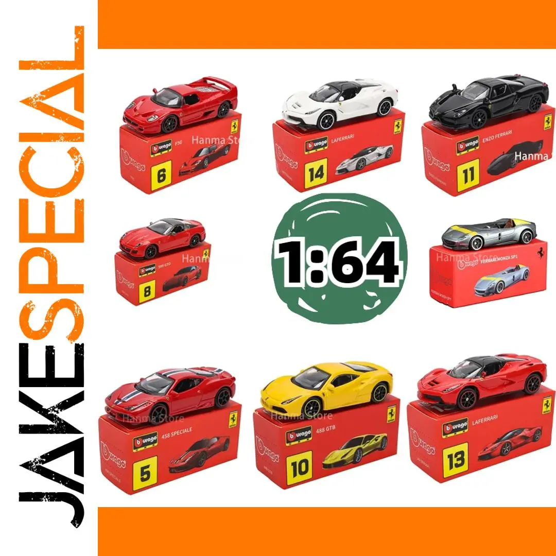 Ferrari 1:64 Die-Cast Model Collection 1 Ferrari 1:64 Die-Cast Model Collection