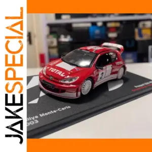 IXO 1:43 Scale 206 WRC Alloy Model Car