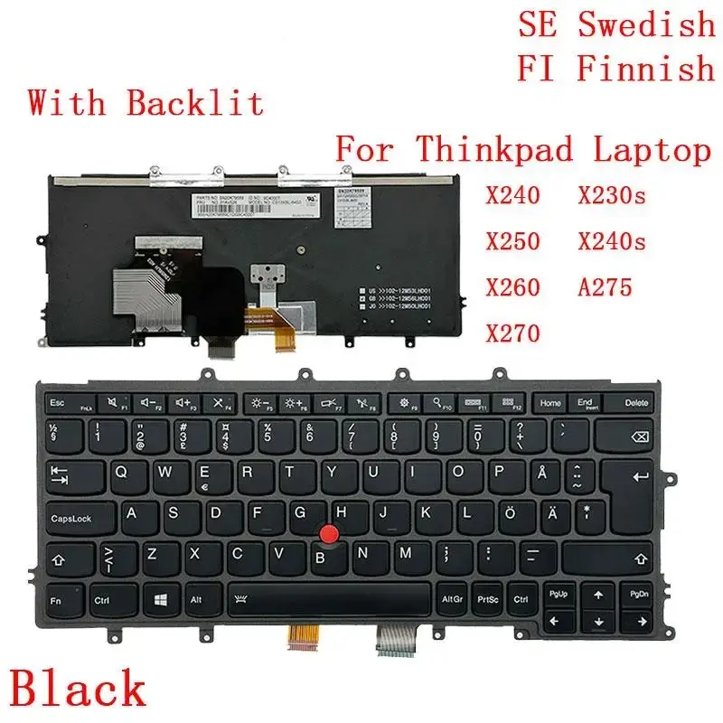 Lenovo ThinkPad Backlight Keyboard for X240-X270 9 Lenovo ThinkPad Backlight Keyboard for X240-X270 - Image 9