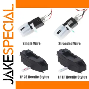 High Output Turntable Needle for Vinyl Players