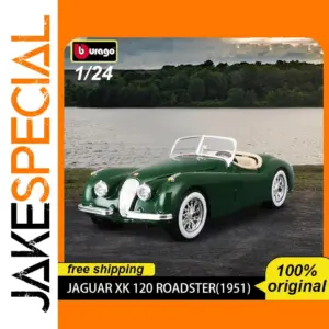 Bburago 1:24 Jaguar Xk 120 Roadster Diecast Car