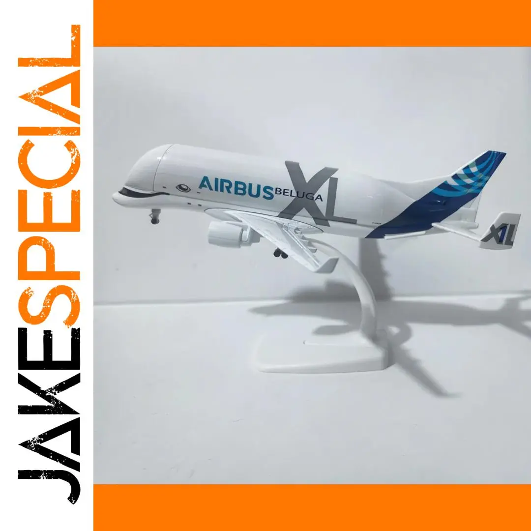 Metal Beluga Air Bus Plane Model 20cm Collectible 1 Metal Beluga Air Bus Plane Model 20cm Collectible