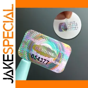 Holographic Tamper Proof Security Seal Stickers